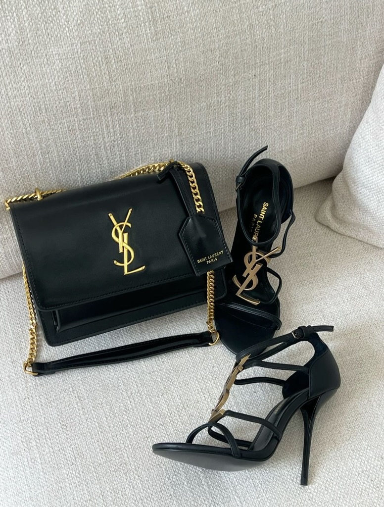 ست کیف و پاشنه Ysl