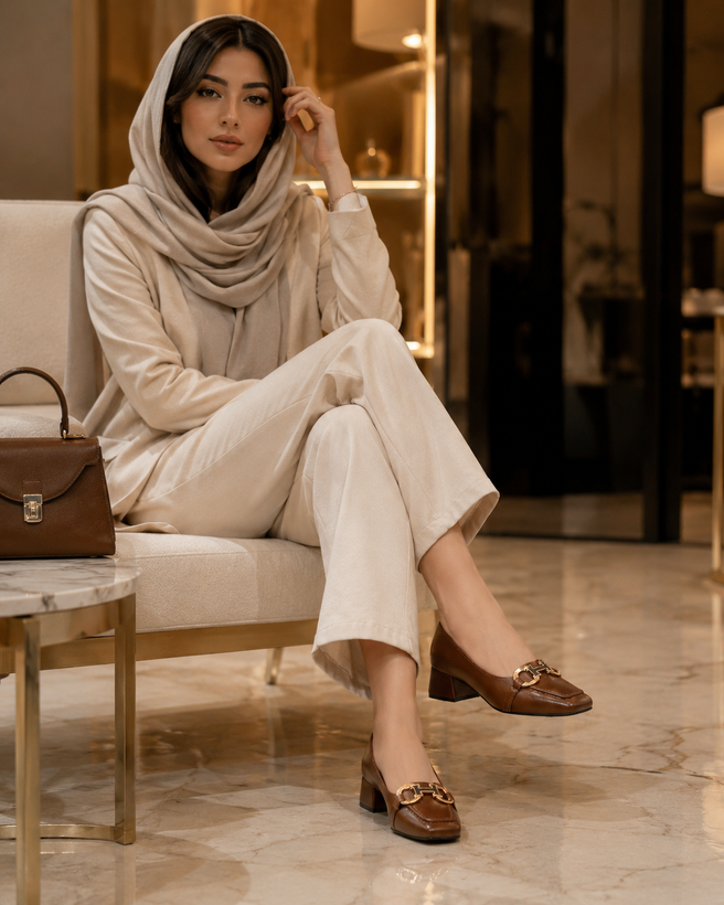 کفش زنانه پاشنه ۳ مدل H