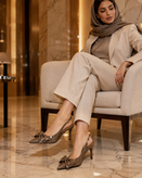 پاشنه 7 سانتی زنانه مدل پاپیونیzara